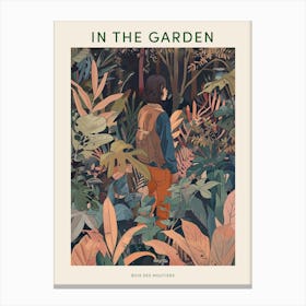 In The Garden Poster Bois Des Moutiers France 2 Canvas Print