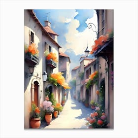 Street Art Canvas Print