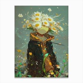 Daisy Girl Canvas Print