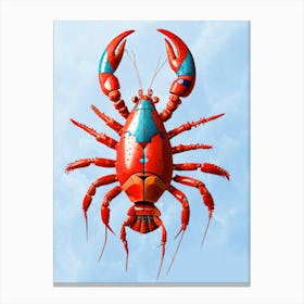 Crab In The Sky Canvas Print