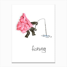 Fishing Canvas Print