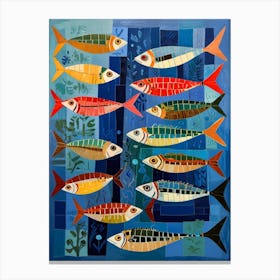 Sardines 27 Canvas Print