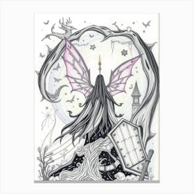 Fairy Of The Forest Canvas Print