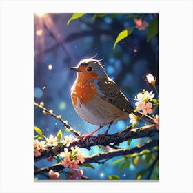 Robin 8 Canvas Print