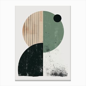 Pythagoras Bauhaus Mid Century Canvas Print