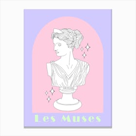 Les Muses 2 Canvas Print