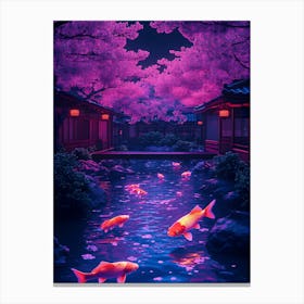 Japanese Pond Toile