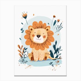 Cute Lion 2 Canvas Print