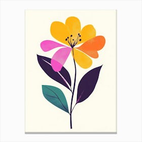 Flower Painting Canvas Print