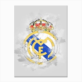 Real Madrid 3 Canvas Print