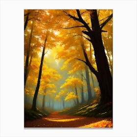 Autumn Forest 66 Canvas Print