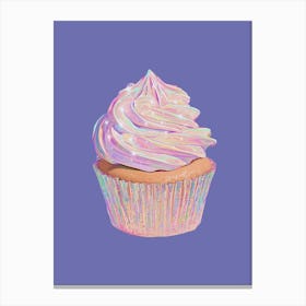Iridescent Cupcake Canvas Print