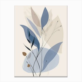 Abstract Leaves 38 Canvas Print