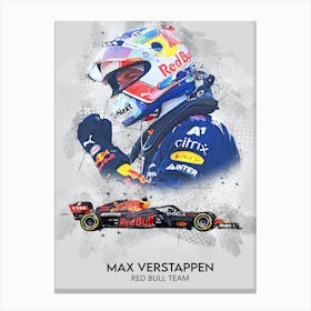 Max Verstappen Red Bull 1 Canvas Print