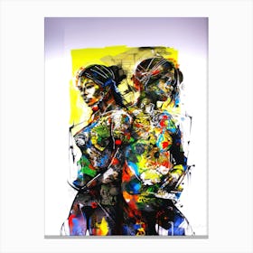 Companion Link - Afrika Two Canvas Print