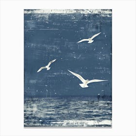 Seagulls Flying 1 Canvas Print