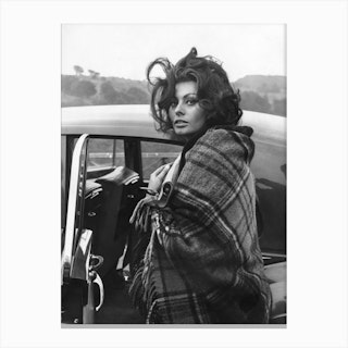Sophia Loren Canvas Print