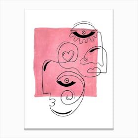 The Laughing Heart 2 Canvas Print