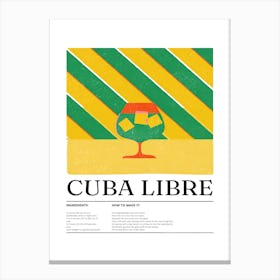 Cuba Libre Canvas Print