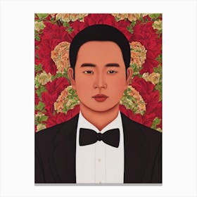 Haing S Ngor Illustration Movies Canvas Print