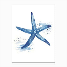 Watercolor Starfish 4 Canvas Print