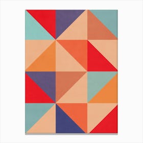 Geometric Shapes - PR01 Canvas Print