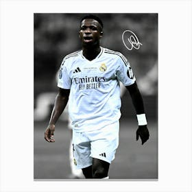 Vinicius Junior Real Madrid 1 Canvas Print