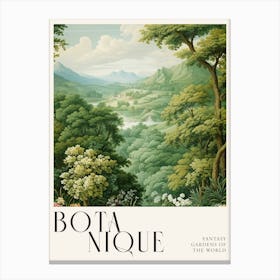 Botanique Fantasy Gardens Of The World 44 Canvas Print