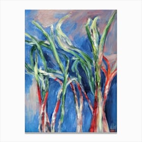 Scallions 2 Classic vegetable Canvas Print