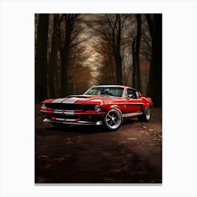 Ford Mustang 21 Canvas Print