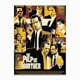 Pulp The Godfather Canvas Print