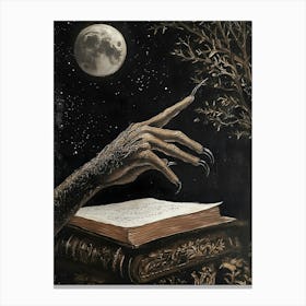 Book Of The Dead Canvas Print