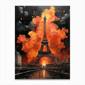 Eiffel Tower 1 Canvas Print