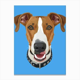 Dog Portrait 2 Canvas Print