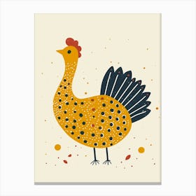 Yellow Turkey 1 Canvas Print