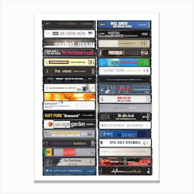 1997 Music - Cassette Print - Born in '97 Canvas Print