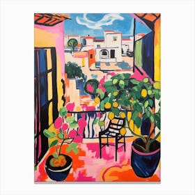 Valenica Spain 7 Fauvist Painting Canvas Print