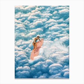 Cloud Surfing Canvas Print