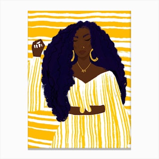 Black Girl Magic Canvas Print