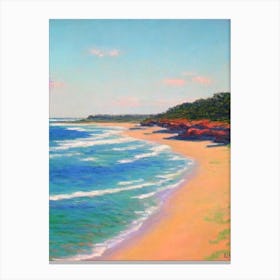 Emu Point Beach Australia Monet Style Canvas Print