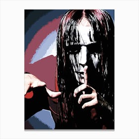 Joey Jordison slipknot band music 9 Canvas Print