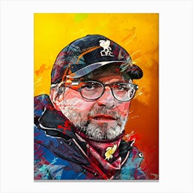 Jurgen Klopp Liverpool Canvas Print