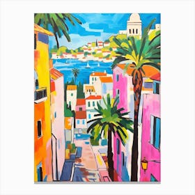 Split Croatia 7 Fauvist Painting Canvas Print