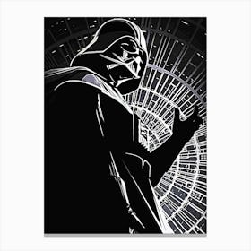 Darth Vader Star Wars movie 12 Canvas Print