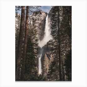 Yosemite Waterfall Canvas Print