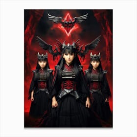 Demon Girls Canvas Print