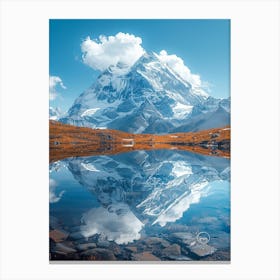 Reflections In A Lake Canvas Print