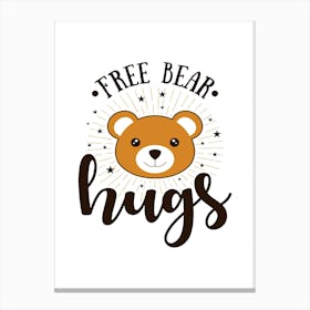 Bear Hugs Canvas Print