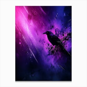 Crow art 1 Canvas Print