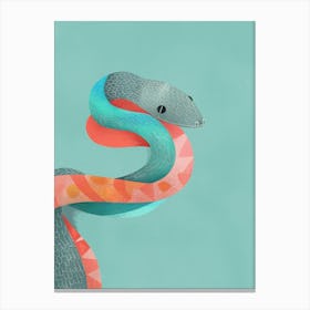 Snake Illustration 3 Canvas Print